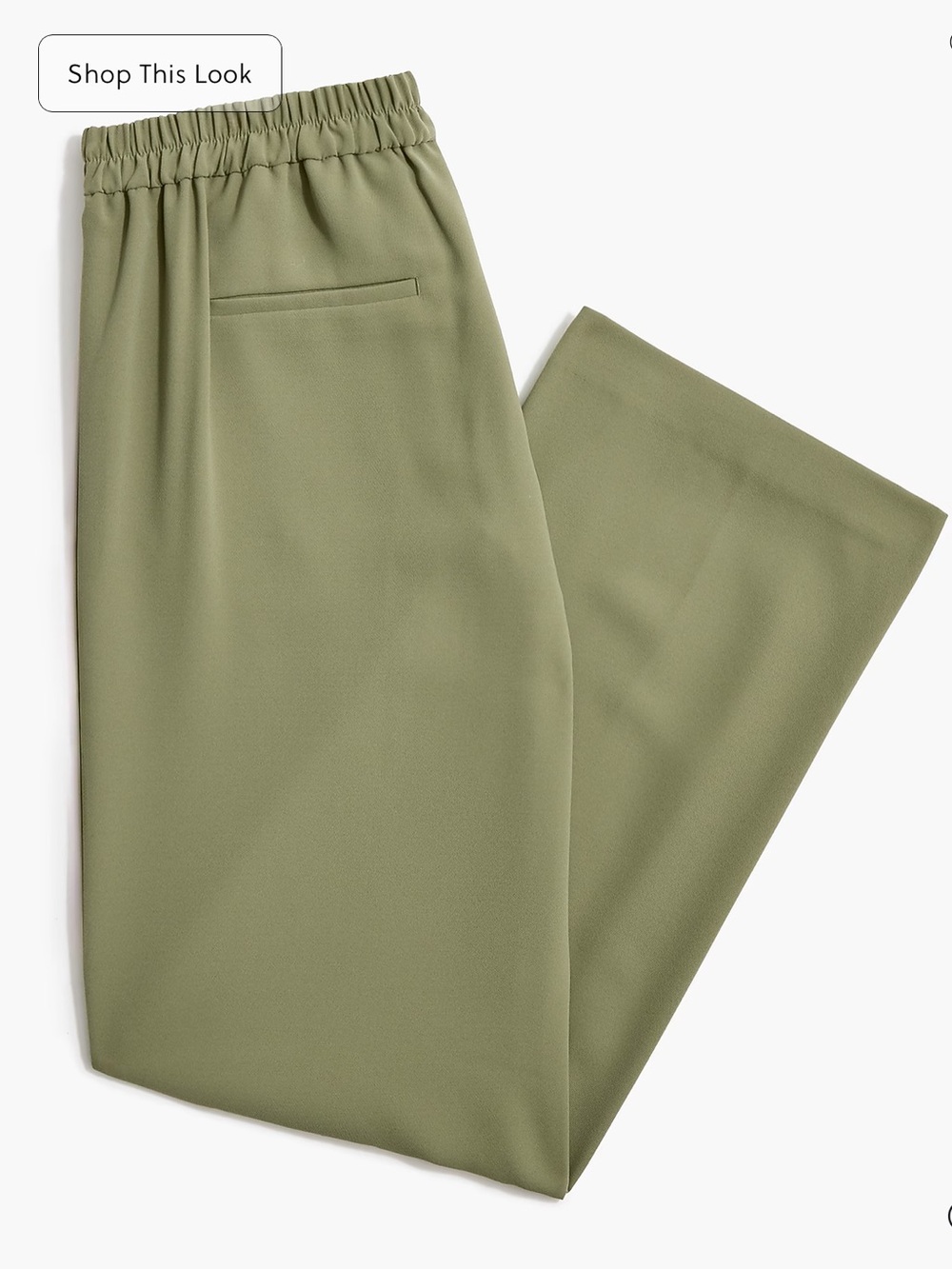 J. Crew Factory Jamie wide-leg pant pull on pants - General Surplus - Picture 4 of 9